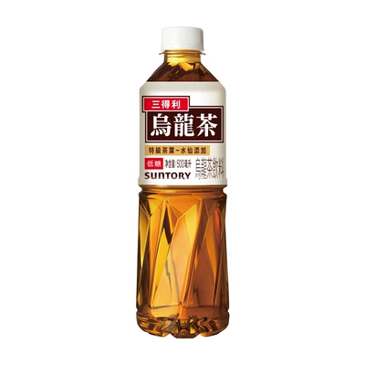 SUNTORY 三得利 低糖无糖茉莉乌龙茶饮料500ml*12瓶多口味可选解渴解暑 32.5元（