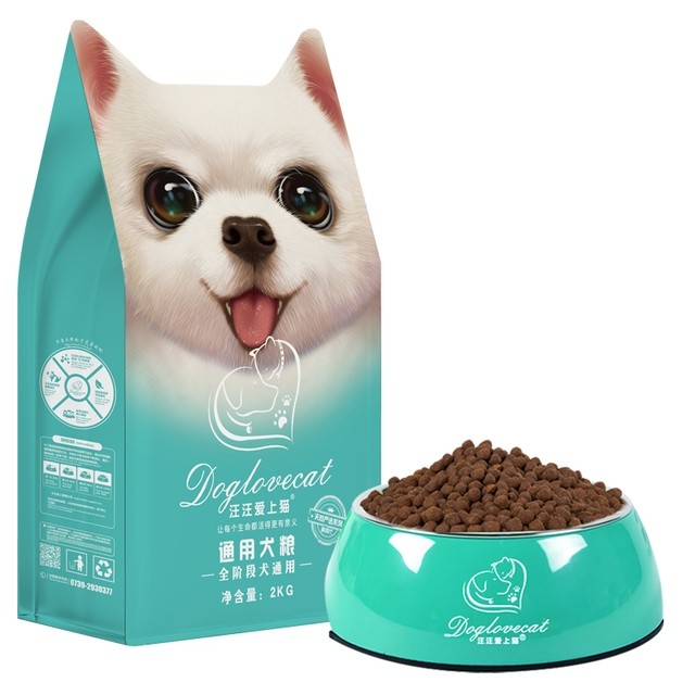Doglovecat 汪汪爱上猫 通用全阶段狗粮4斤 23元（需用券）