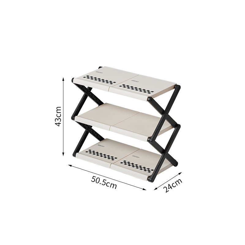 守望者 SWZ-xj150 可折叠鞋架 三层50cm宽 省空间 40.9元（需用券）