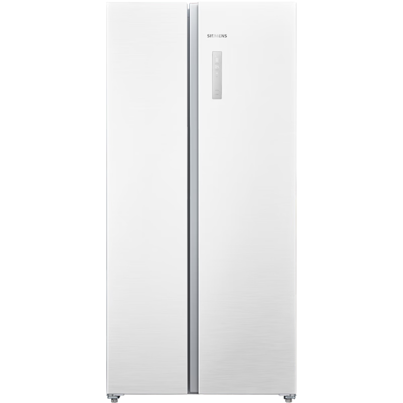 预售、PLUS会员：SIEMENS 西门子 512升 无界平嵌冰箱一级能效对开门 白色 BCD-51