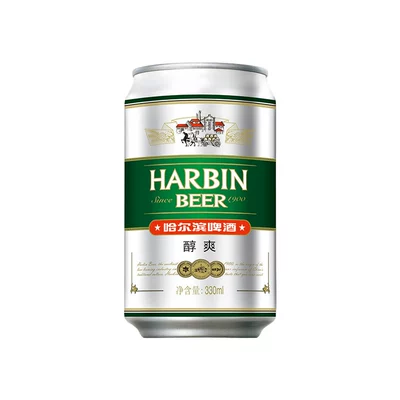 88VIP：Harbin Beer哈尔滨啤酒 330ml*6听 9.4元