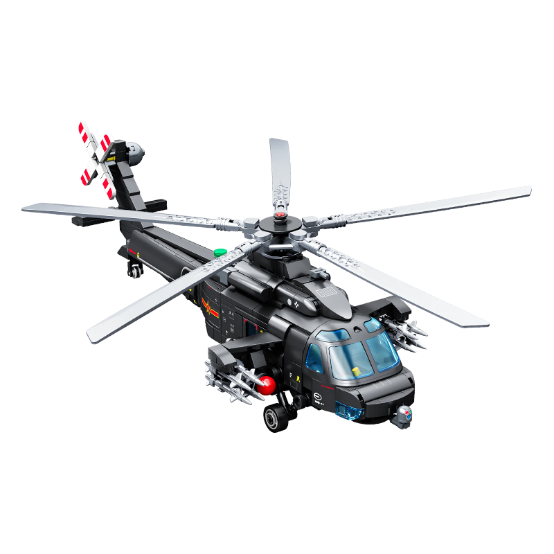 森宝积木 强国雄风系列 202285 直-20T“突击鹰”直升机 1:50 48.8元（需用券）