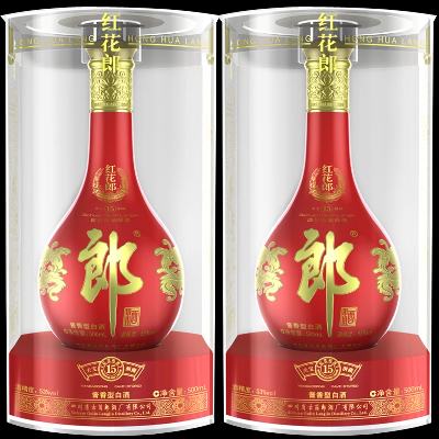 再降价、88vip：郎酒红花郎十五500ml*2瓶 856.51元（返31元猫超卡）