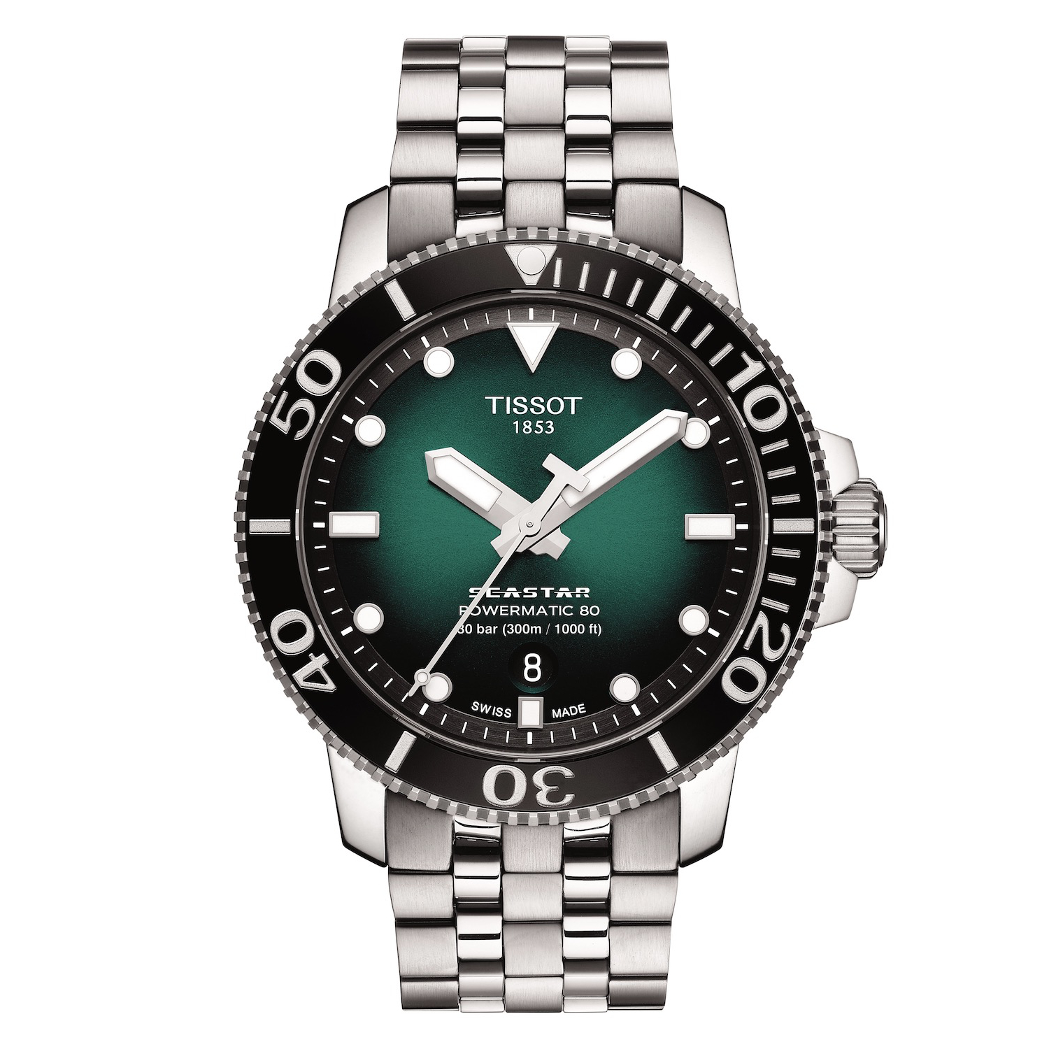 TISSOT 天梭 海星系列 43毫米自动上链腕表 T120.407.11.091.01 3749.05元（需用券）