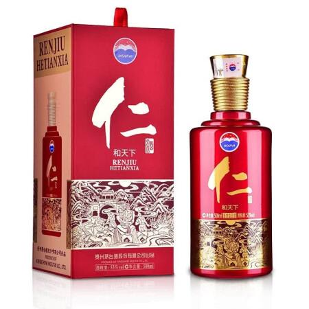 茅台 MOUTAI 仁酒 和天下 53%vol 酱香型白酒 500ml 单瓶装 259元（需用券）