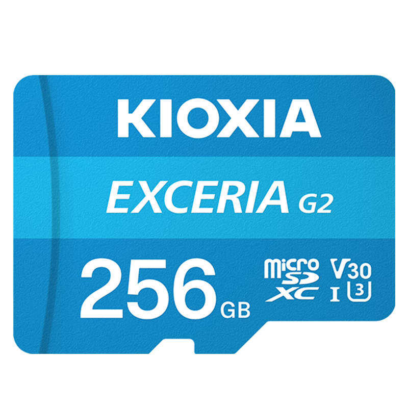 PLUS会员：KIOXIA 铠侠 256G KIOXIA 铠侠 极至瞬速G2 MicroSD存储卡 TF卡 98.51元