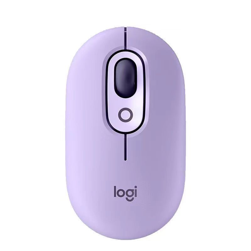 百亿补贴：logitech 罗技 时尚系列 POP MOUSE 粉色无线蓝牙办公游戏鼠标便携可