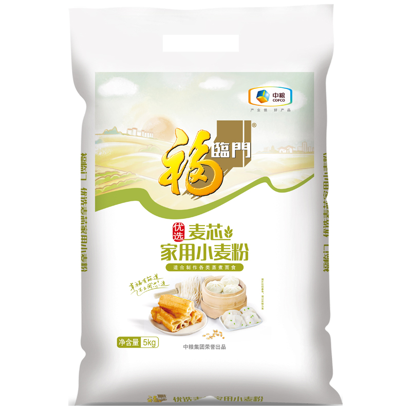 88VIP：福临门 优选麦芯家用小麦粉 5kg 13元