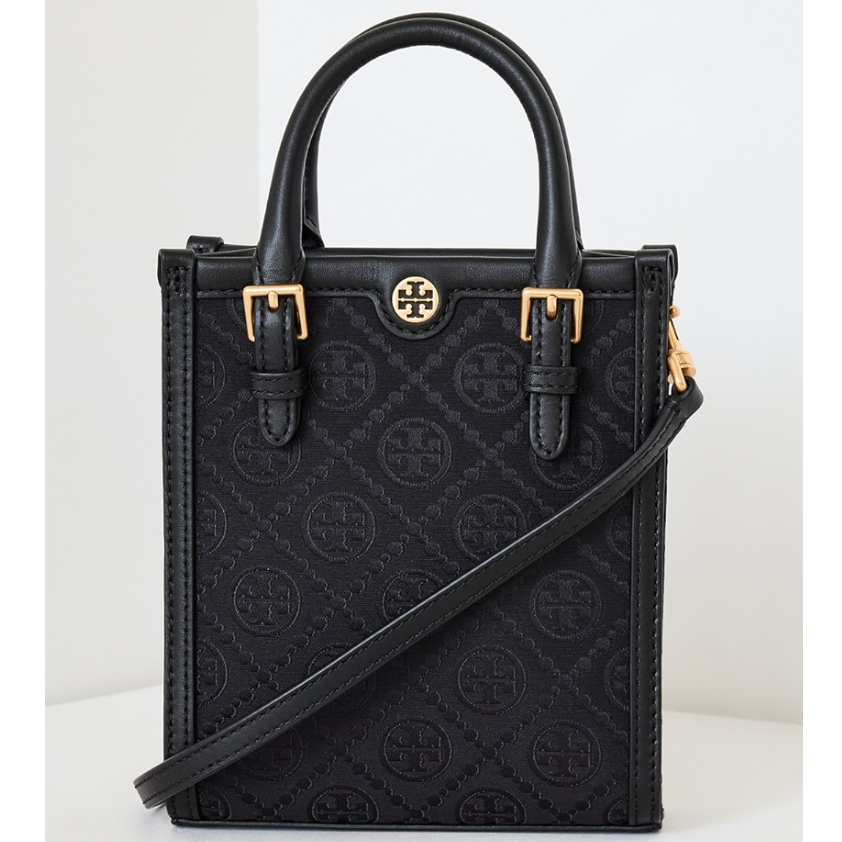 Tory Burch Mini T Monogram 托特包 7.5折 $223.5（约1608.75元）