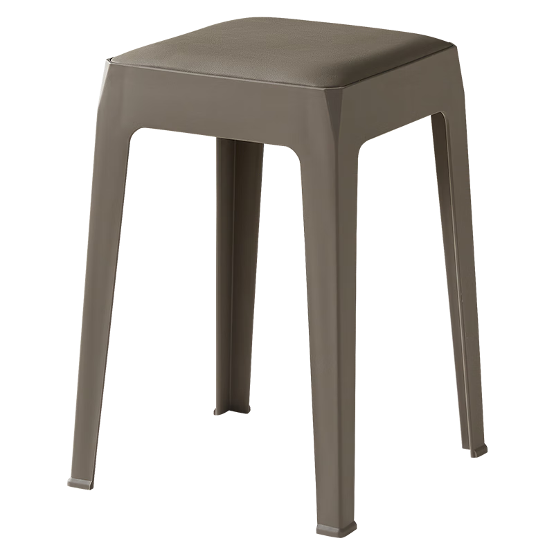 PLUS会员：QuanU 全友 家居塑料凳家用加厚座面小凳子DX115080 37.57元
