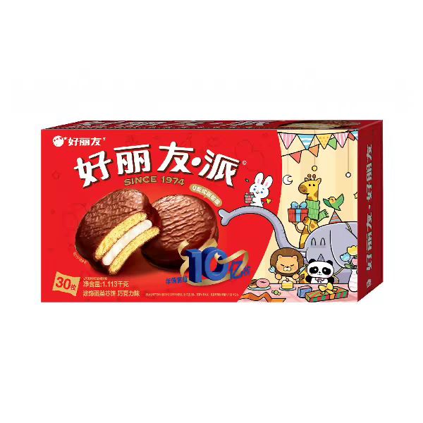 88VIP：好丽友 巧克力派 1.13kg 19.94元