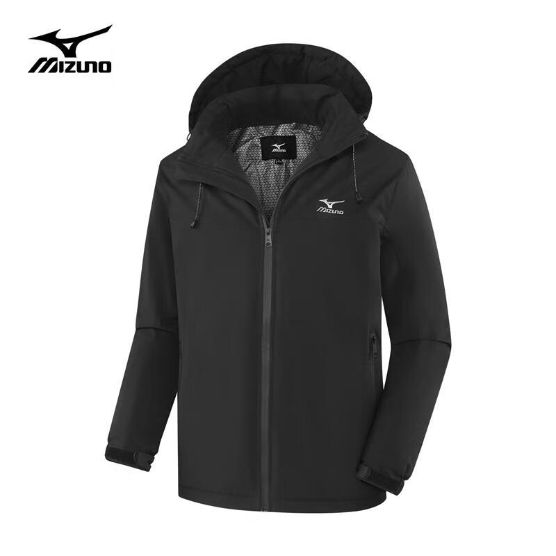 25号0点美津浓 户外棉服男夹克连帽棉袄 防风保暖登山棉袄 164.5元