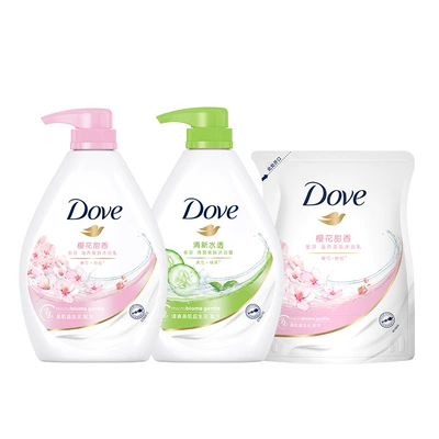 88VIP：多芬(Dove) 沐浴露套装730g*2+400g *2件 99.56元，合单价49.78元