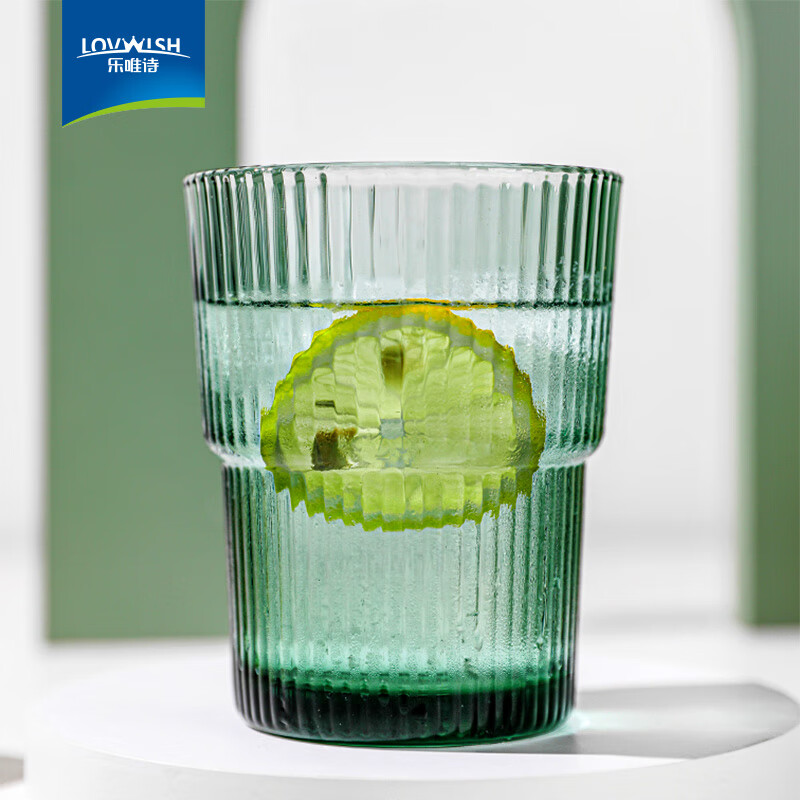 LOVWISH 乐唯诗 NERVISHI）玻璃杯水杯透明玻璃牛 3.9元（需用券）