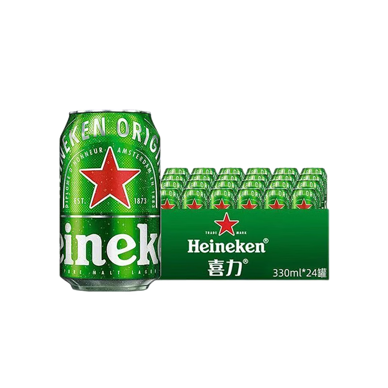 喜力 经典精酿 330mL 24罐 74元(需用券)