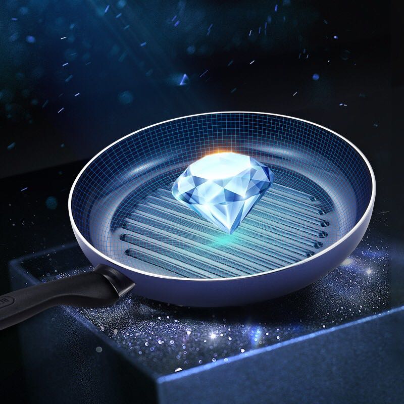 BLUE DIAMOND 蓝钻 牛排煎锅 不粘锅 28cm 49.9元（需用券）