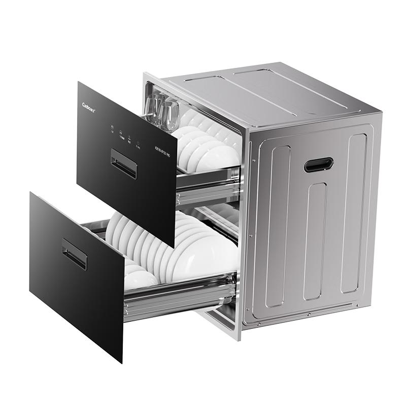 康宝 家用大容量不锈钢嵌入式消毒柜二星级巨量婴儿奶瓶消毒碗柜全XDZ100-EF