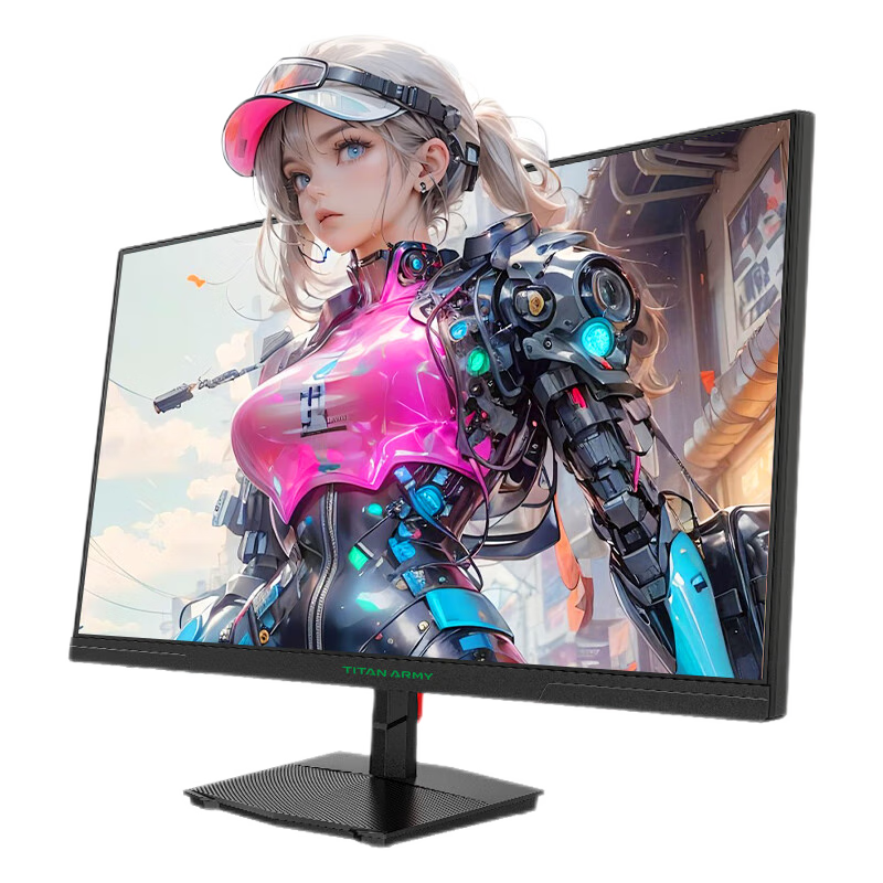 PLUS包邮：泰坦军团24.5英寸 FastIPS广色域180Hz 高刷电竞屏幕 1K 180Hz FastIPS P2510G