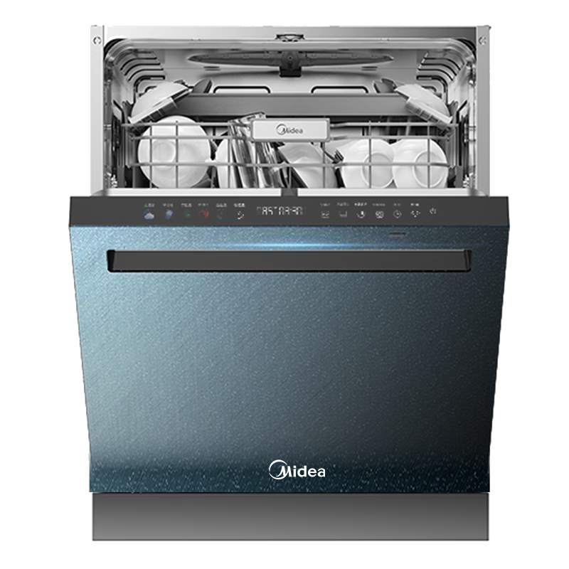 618预售、PLUS会员：Midea 美的 16套嵌入式洗碗机 晶焰星河M9 5824.15元+9.9元购卡