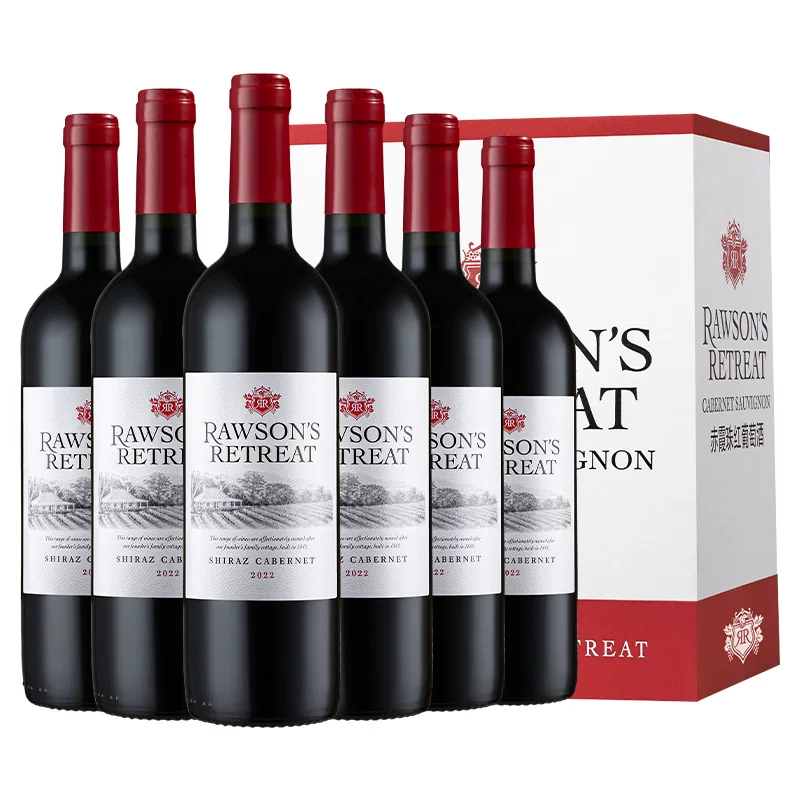奔富 洛神山庄 设拉子赤霞珠混酿干红葡萄酒750ml*6瓶 162.32元 - 清风线报