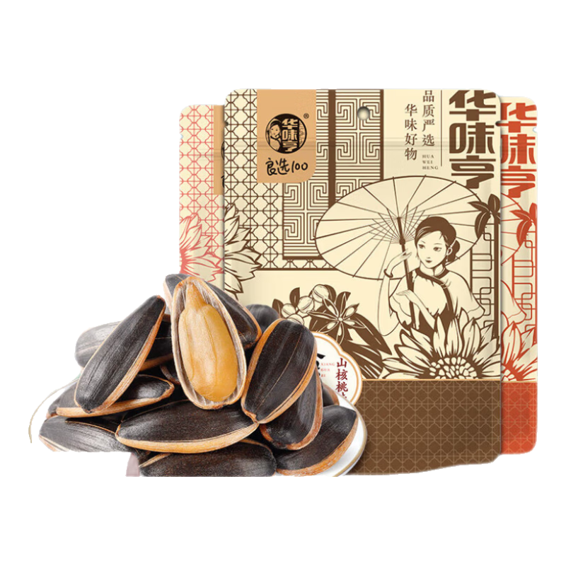 华味亨 500g 五香味瓜子*3袋 共计三斤 19.9元