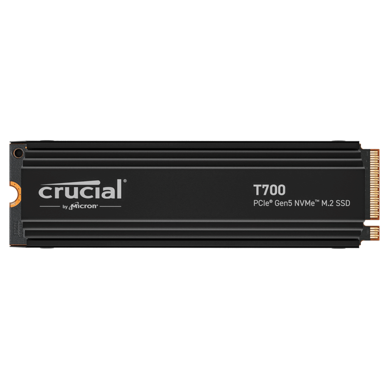 Crucial 英睿达 T700马甲散热 SSD固态硬盘 4TB M.2接口(NVMe协议) PCIe5.0 4277.51元包