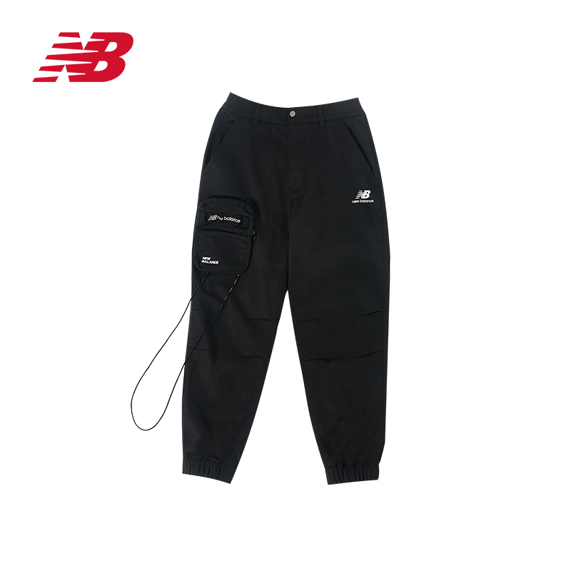 new balance 男子梭织运动长裤 AMP14334-BK 148.4元