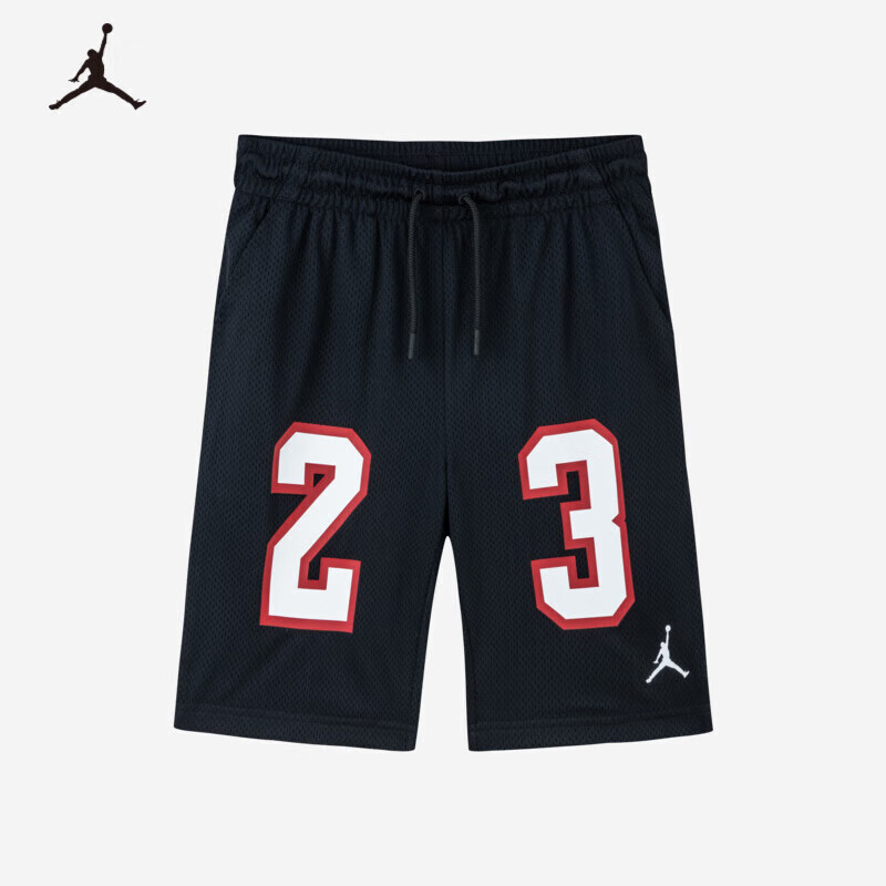 Jordan 耐克童装男女童运动短裤夏季儿童篮球裤 35正黑色 110 149元