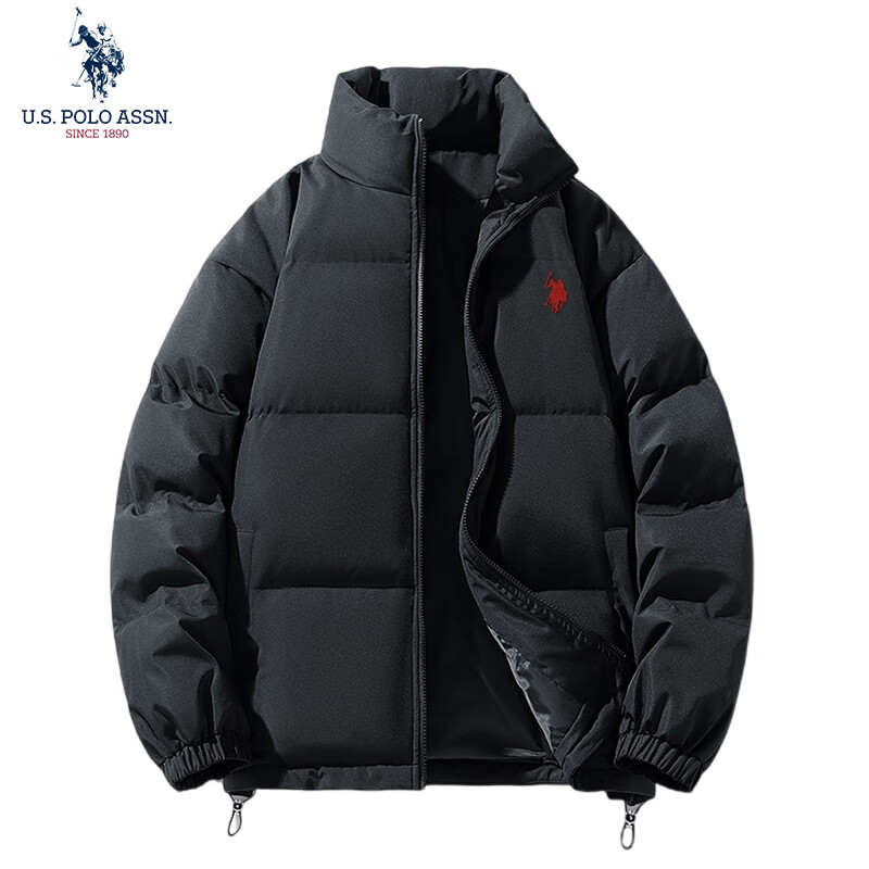 U.S. POLO ASSN. 美国马球协会 保暖棉衣休闲外套 79元 包邮（需领券）