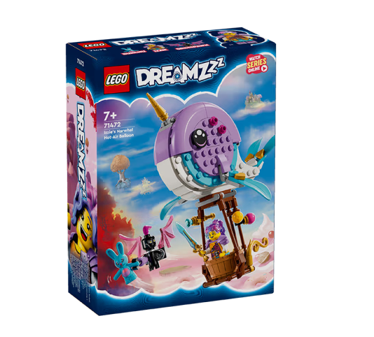 LEGO 乐高 梦境城猎人系列 71472 伊茲的独角鲸热气球 ￥96.85