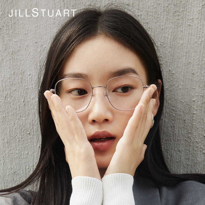 JILL STUART 姬丝图特 JILLSTUART钛金属眼镜大框显脸小街拍镜架男女通用光学镜JL33005 619元（需用券）