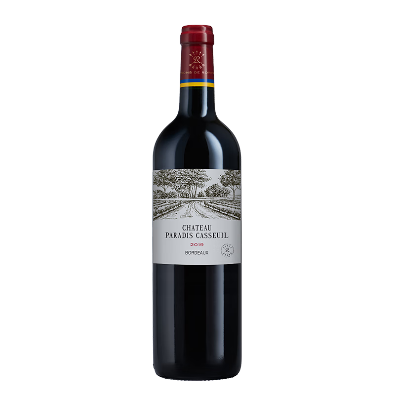 CHATEAU LAFITE ROTHSCHILD 拉菲古堡 拉菲 红酒 凯萨天堂古堡法国原瓶进口750ml*2瓶 