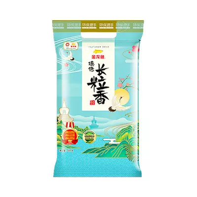 10日10点、限2500件、聚划算百亿补贴：金龙鱼臻选长粒香米5KG 26.9元包邮（需