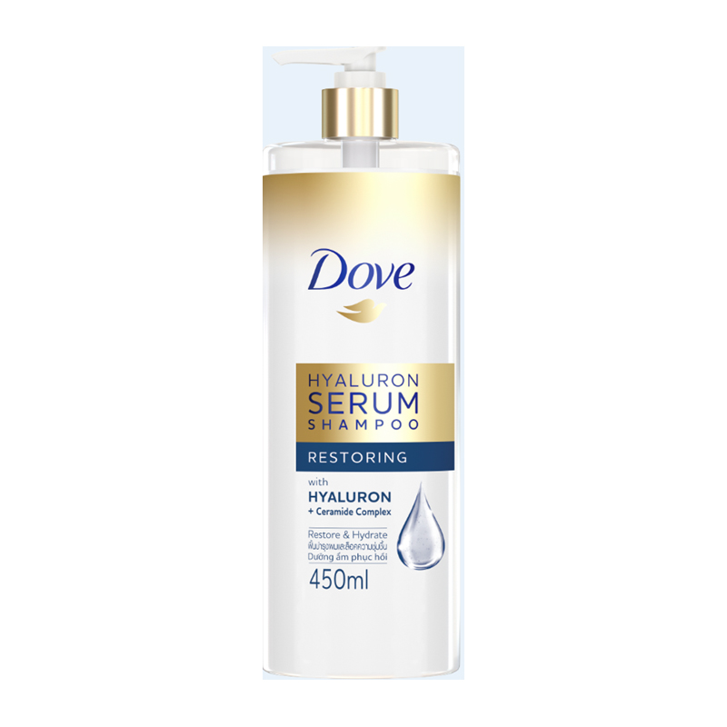 Dove 多芬 临期玻尿酸控油清爽洗发水450ml有效期到25年3月 29.9元