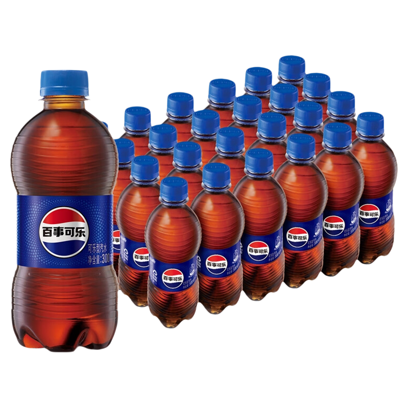 pepsi 百事 可乐 300ml*24瓶 ￥23.22