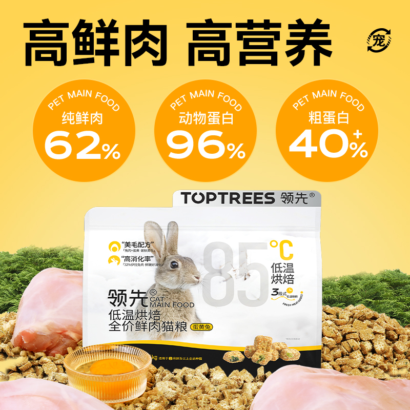 Toptrees 猫粮主食试吃 5.9元