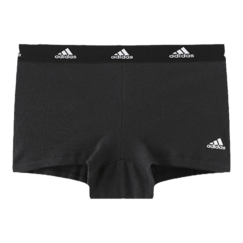 adidas 阿迪达斯 女士内裤 夏季棉质速干舒适薄款罗纹平角裤合集 ￥19.67