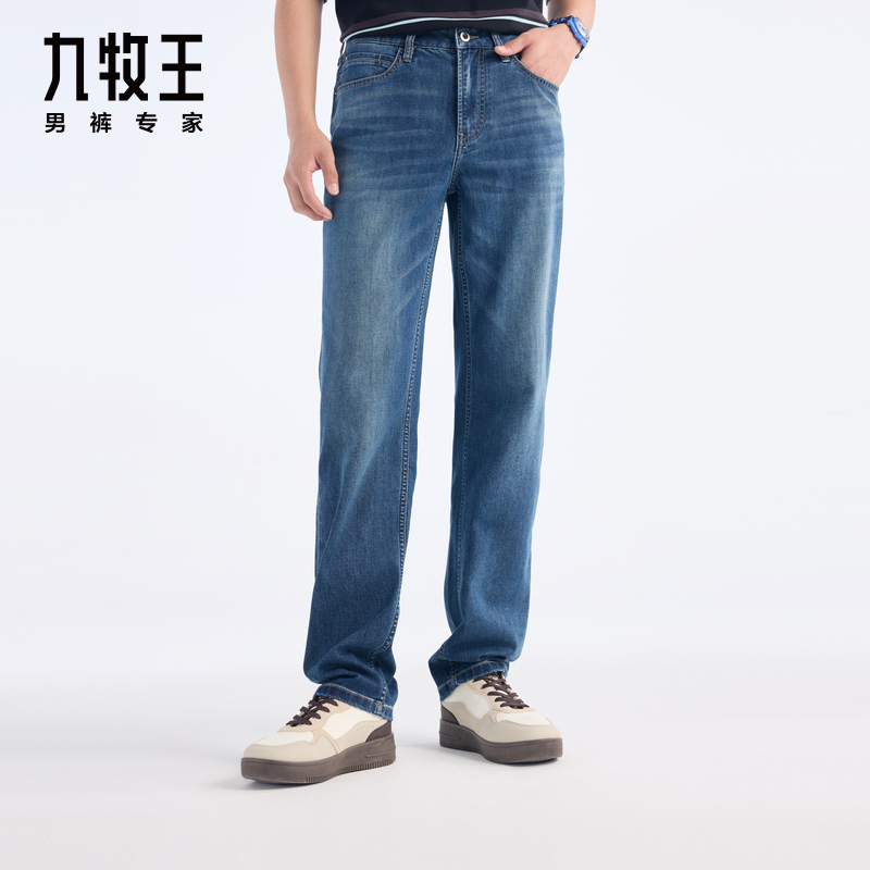 九牧王 男士牛仔裤 TJ1EV204 395.9元