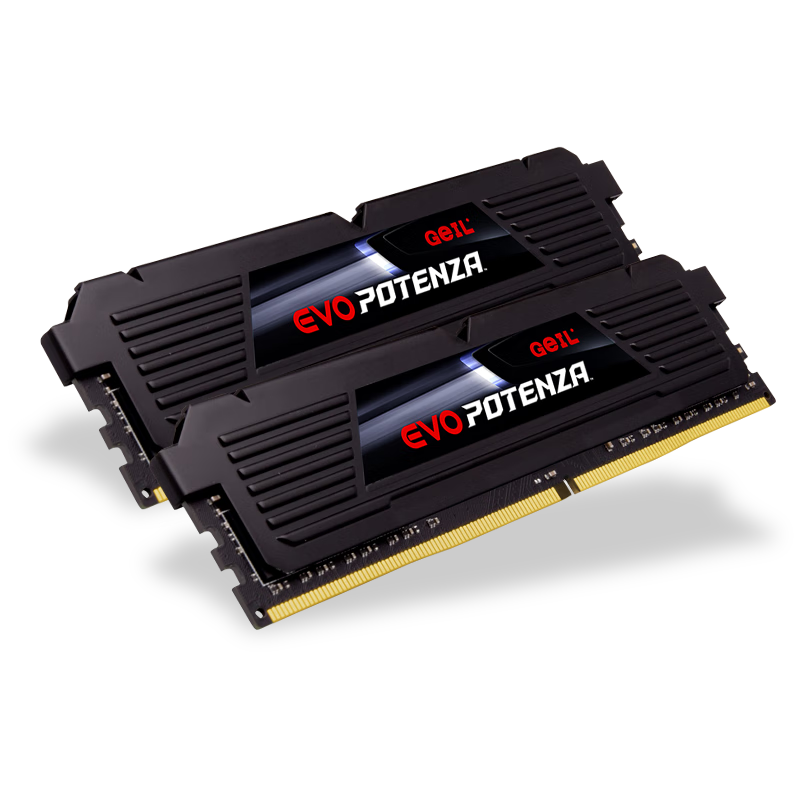 PLUS会员:GEIL金邦 32G 16Gx2套装 DDR4 3600 内存条 GL2000马甲系列黑C18 277.51元（需