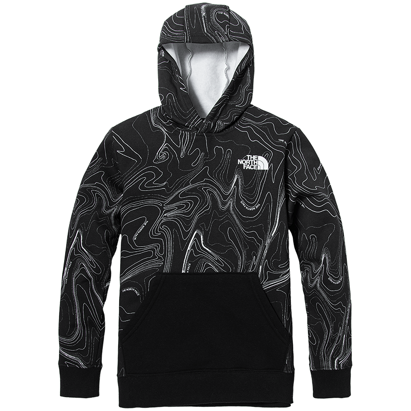 THE NORTH FACE【特惠商品】北面童装儿童卫衣新款男童针织卫衣加绒保暖|7QKG 5P