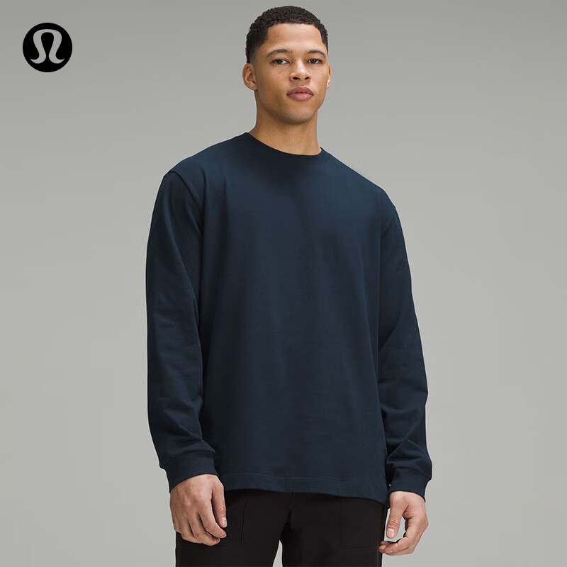 lululemon Heavyweight 男士高克重棉质针织长袖 LM3FBTS 450元包邮