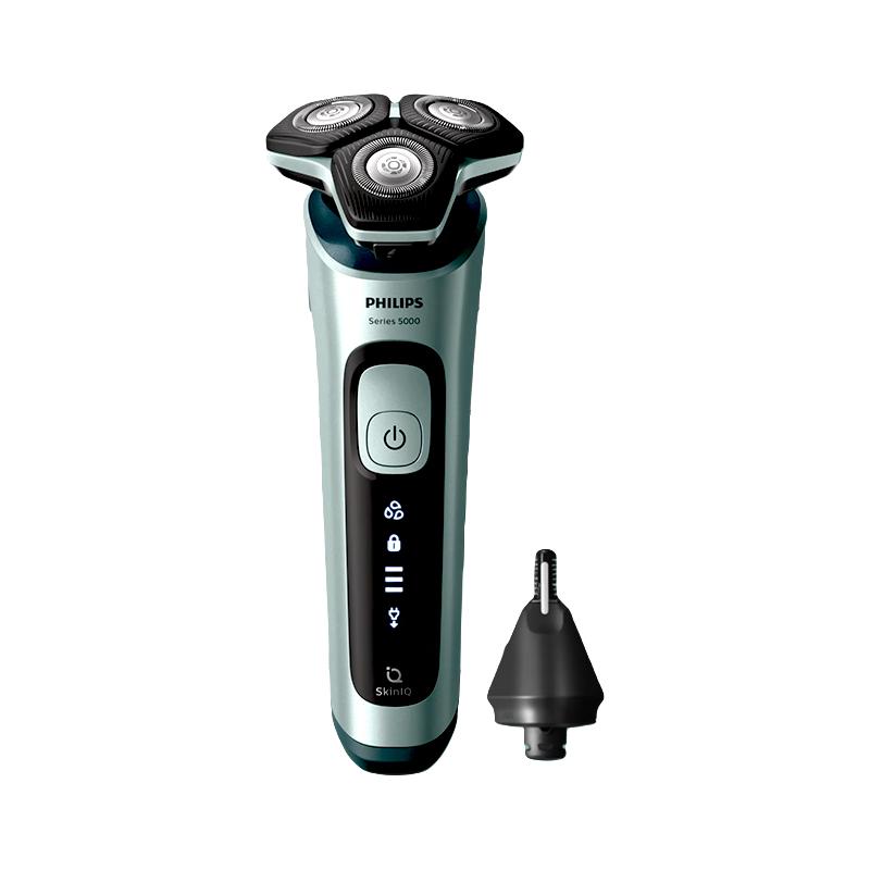 移动端、京东百亿补贴：飞利浦 5系列 SU5799/06 电动剃须刀 原野绿 517.12元（