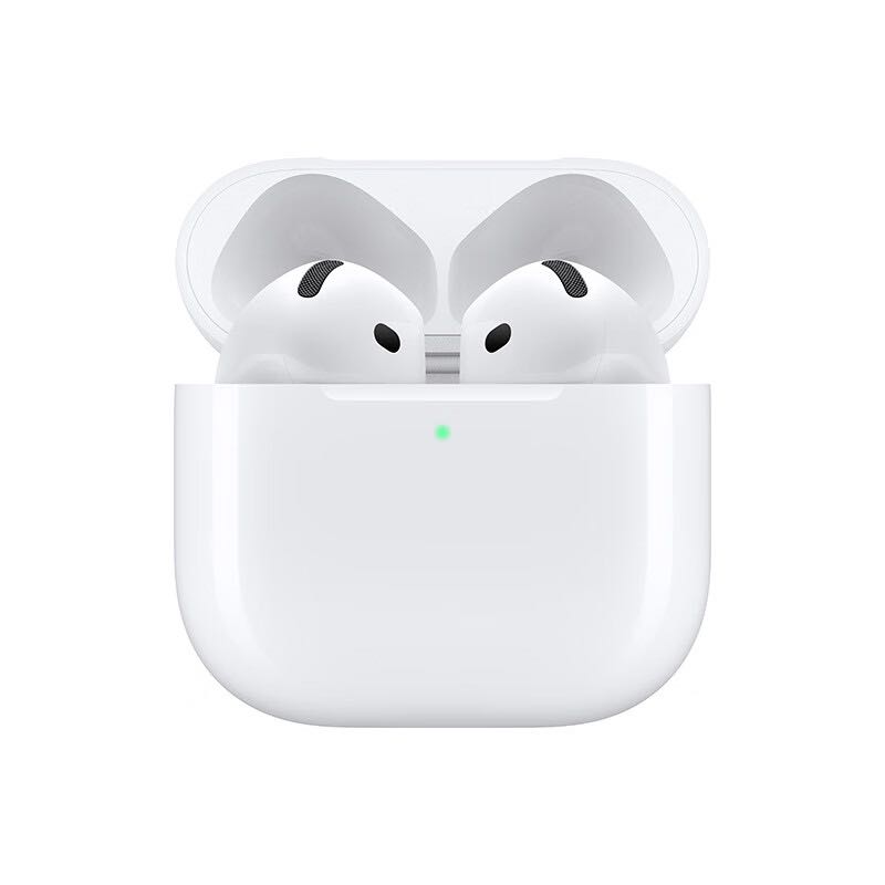 百亿补贴：苹果 Apple AirPods 4 半入耳式真无线蓝牙耳机 白色 有线充电 799元