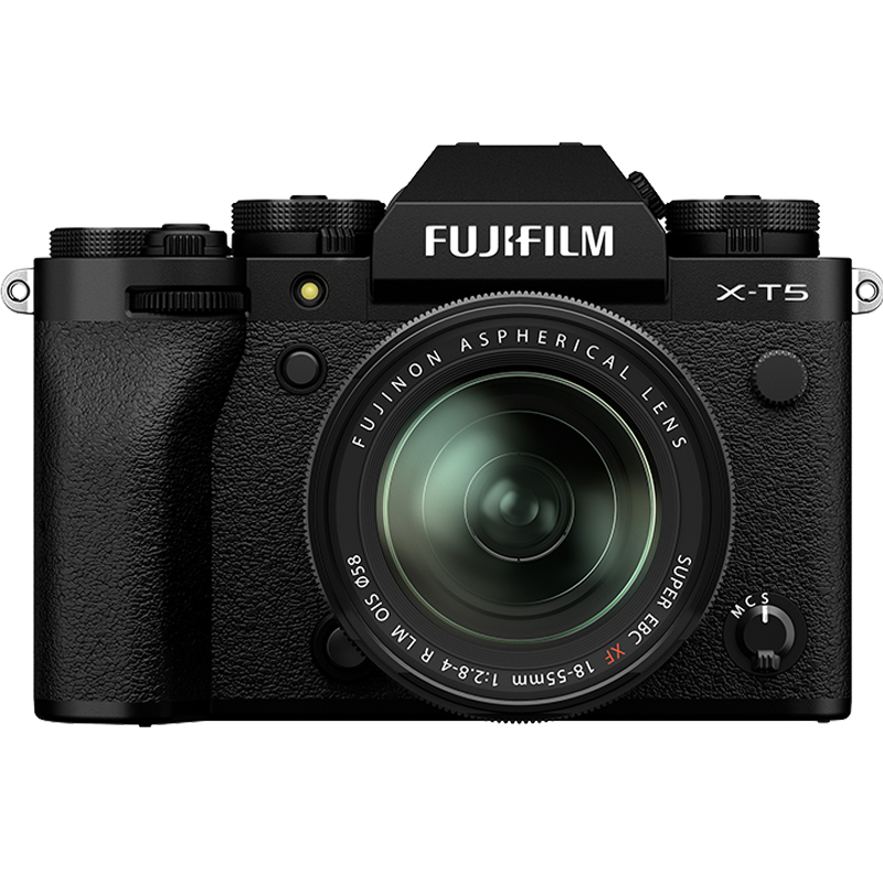 PLUS会员：FUJIFILM 富士 X-T5 微单相机 套机 黑色（18-55mm XF镜头） 15945.29元+税