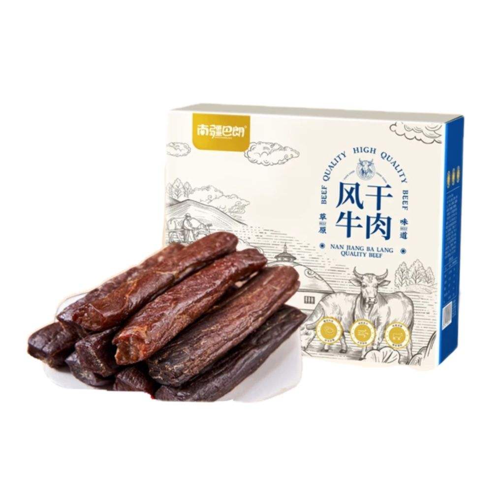 南疆巴朗 内蒙古手撕牛肉干 原味 约500g 49.9元（需试用、plus会员49.65）