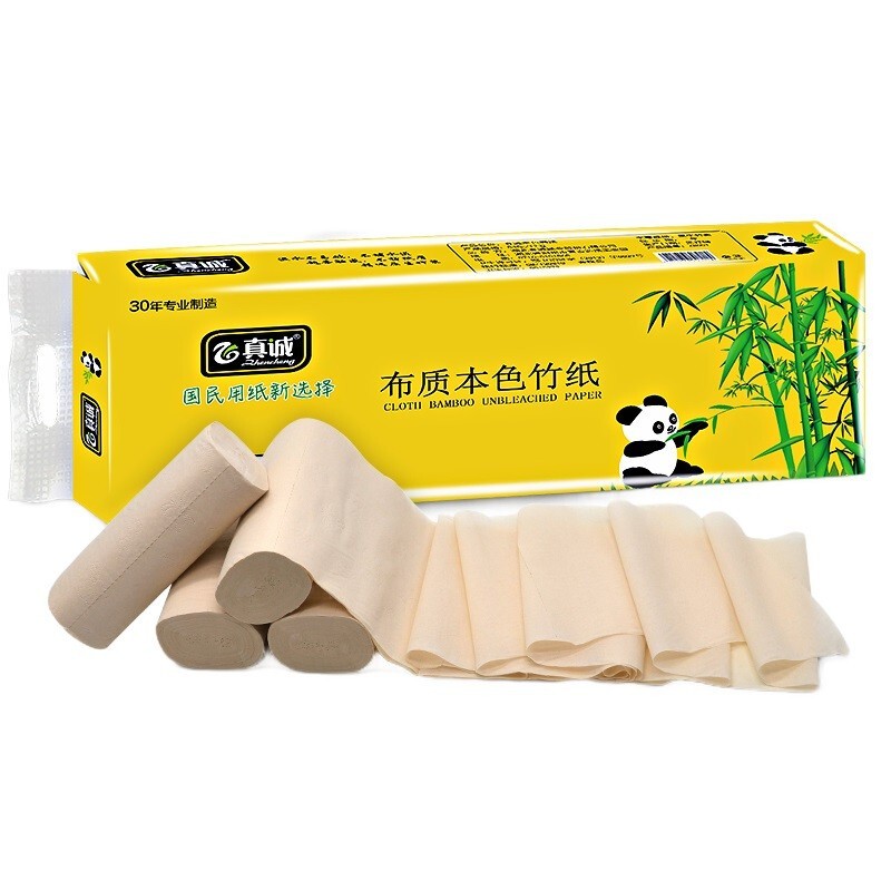 真诚 Zhencheng 真诚 卷纸 4层700g12卷 9.9元