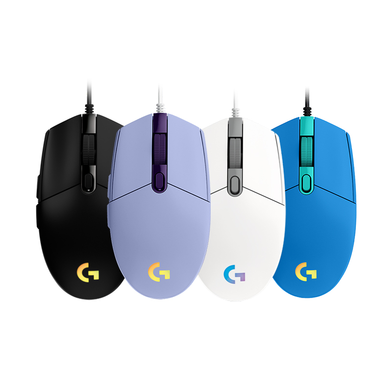 logitech 罗技 G102 二代 有线鼠标 8000DPI RGB 84.55元（需用券）