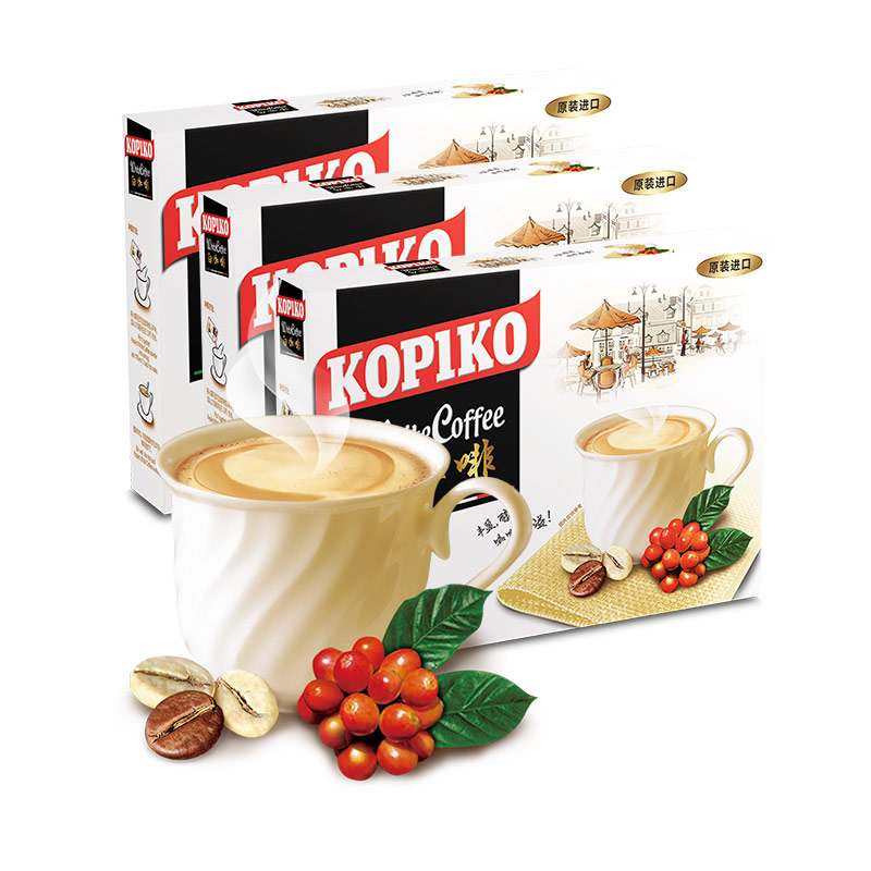 可比可 KOPIKO速溶咖啡白咖啡 36包360g 49.78元（需买2件，共99.56元）