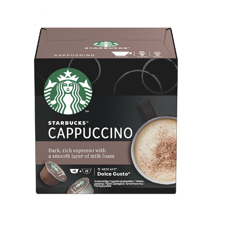 STARBUCKS 星巴克 多趣酷思 花式咖啡胶囊 卡布奇诺 120g 54元（需用券）