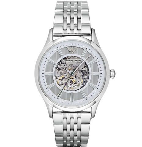 EMPORIO ARMANI 男款机械手表 银白色AR1945 1550.93元（需用券）
